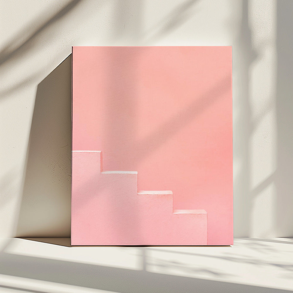 Muralla Roja in Roze II | Canvas