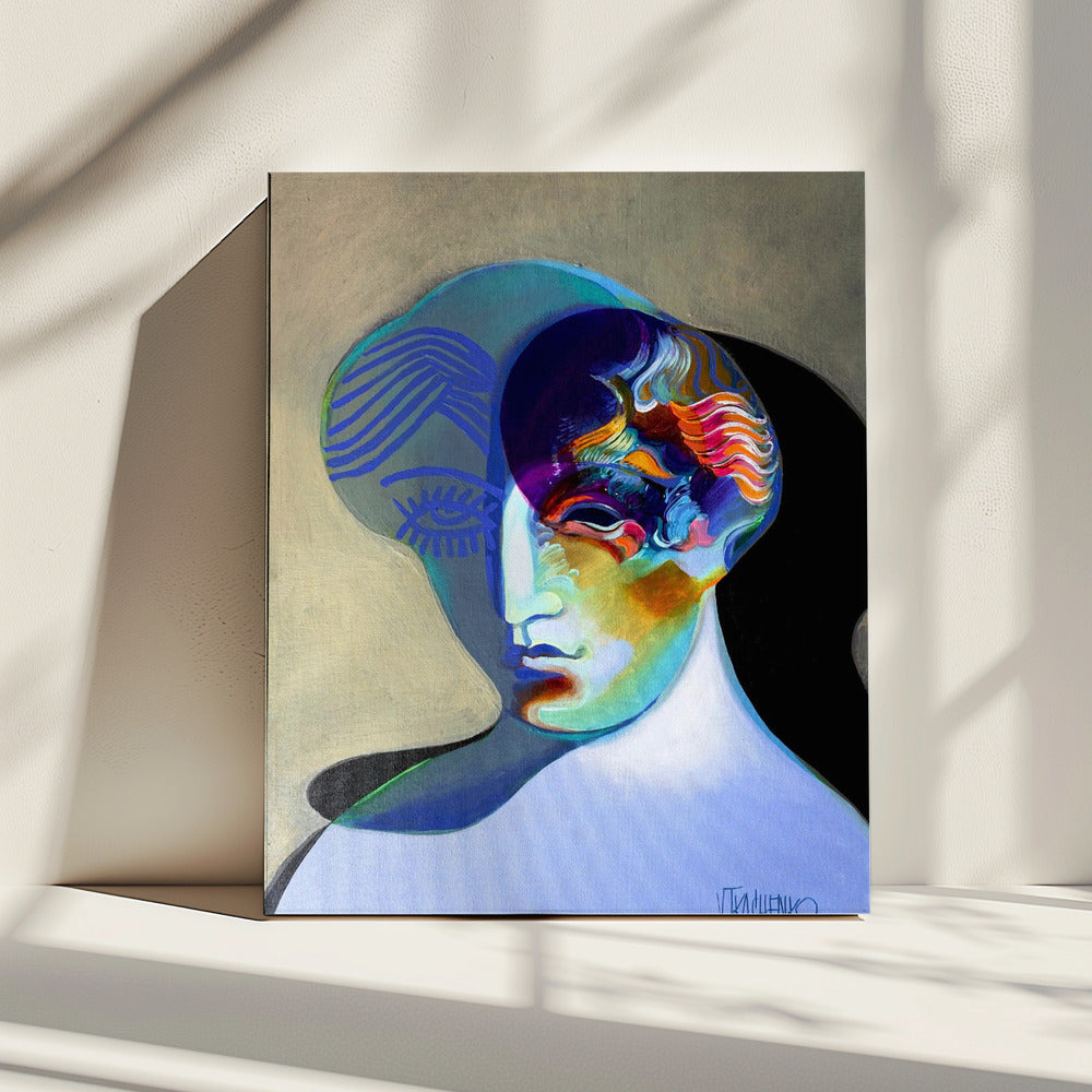 Rode Krullen | Canvas