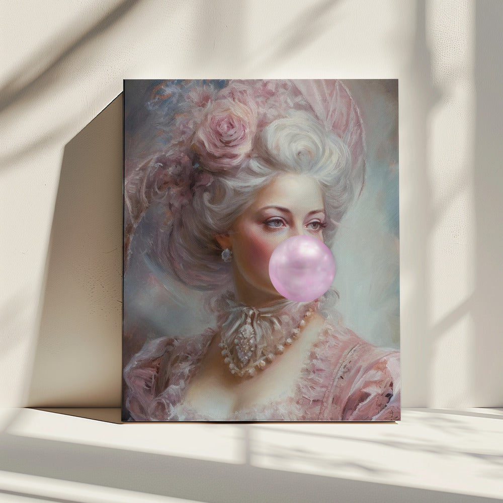 Pastel Marie Antoinette Bubblegum | Canvas