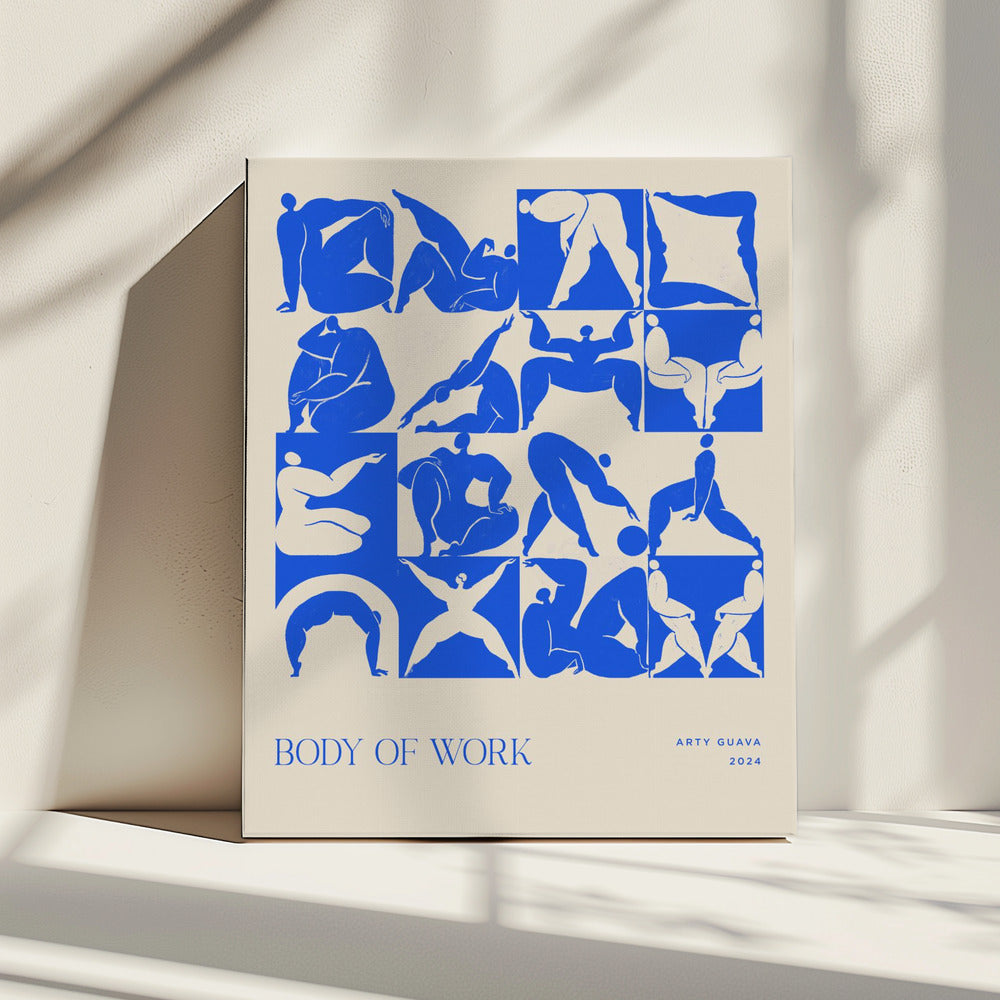 Body of Work (blue) | Canvas