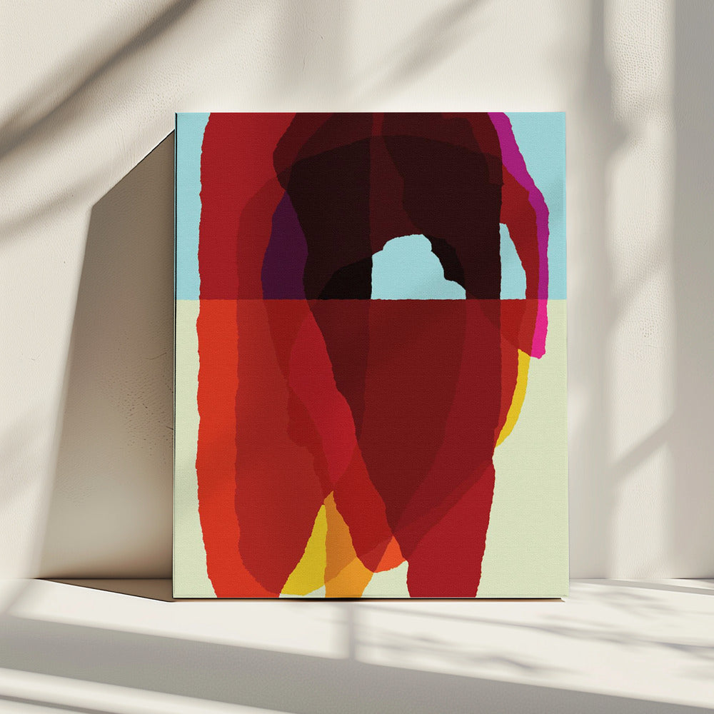 Compositie 141 | Canvas