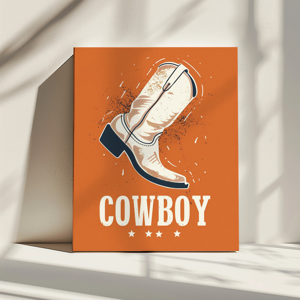 Cowboylaarzen Vintage | Canvas