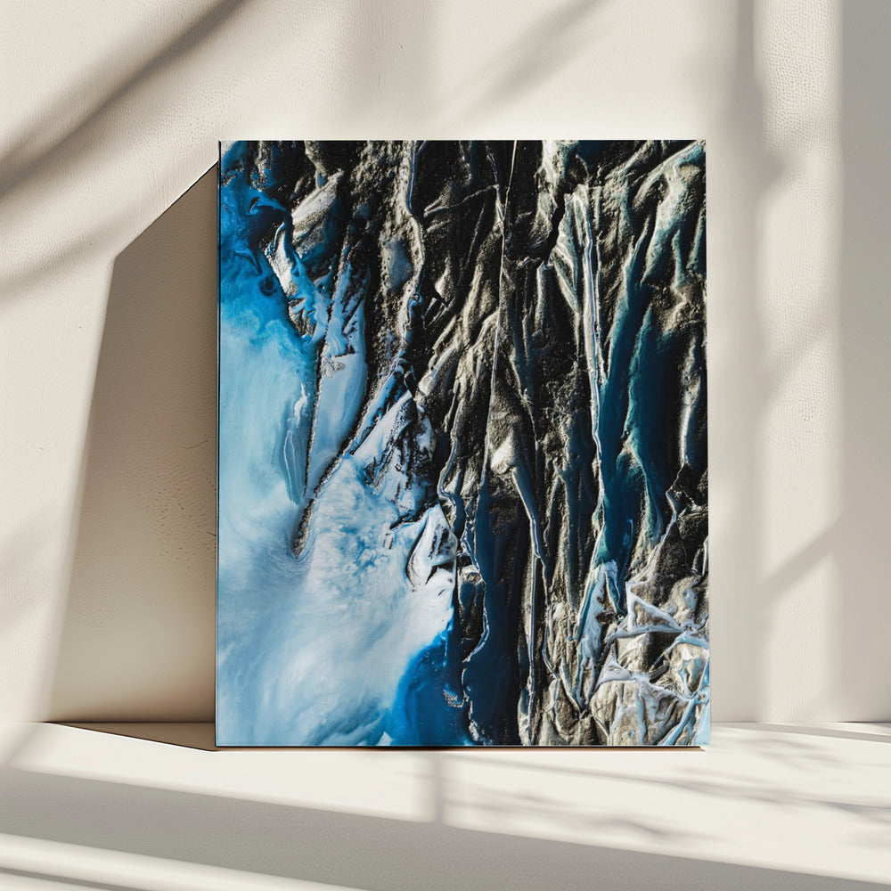 Statement Art - Marineblauw | Canvas