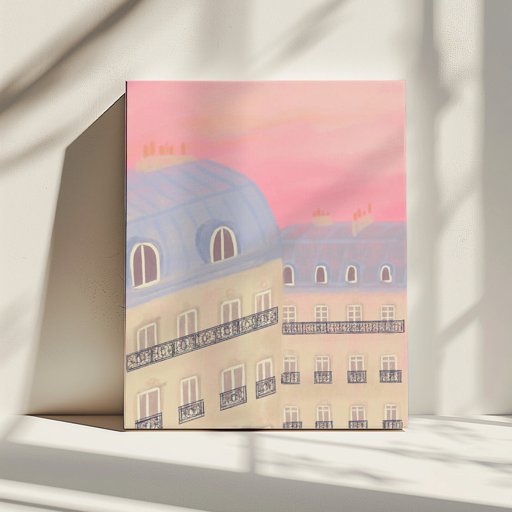 Parijs, mijn liefde | Canvas