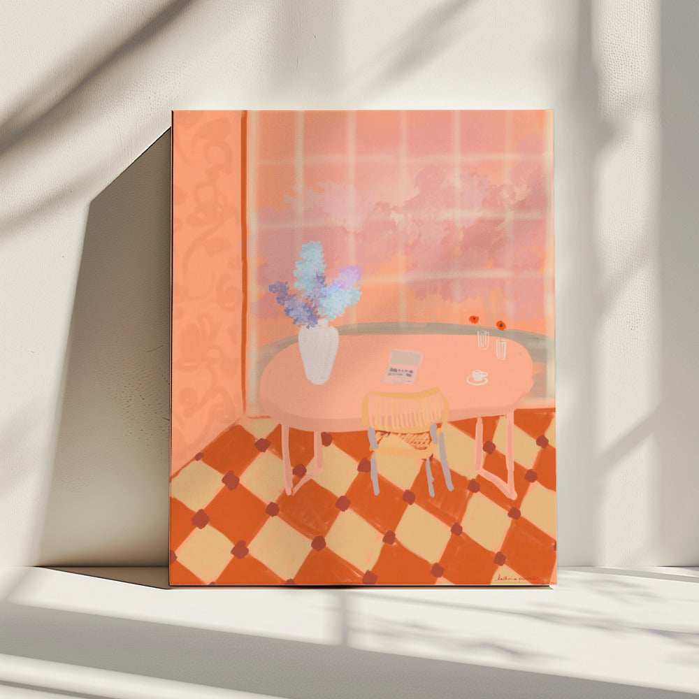 Thuiskantoorweergaven | Canvas