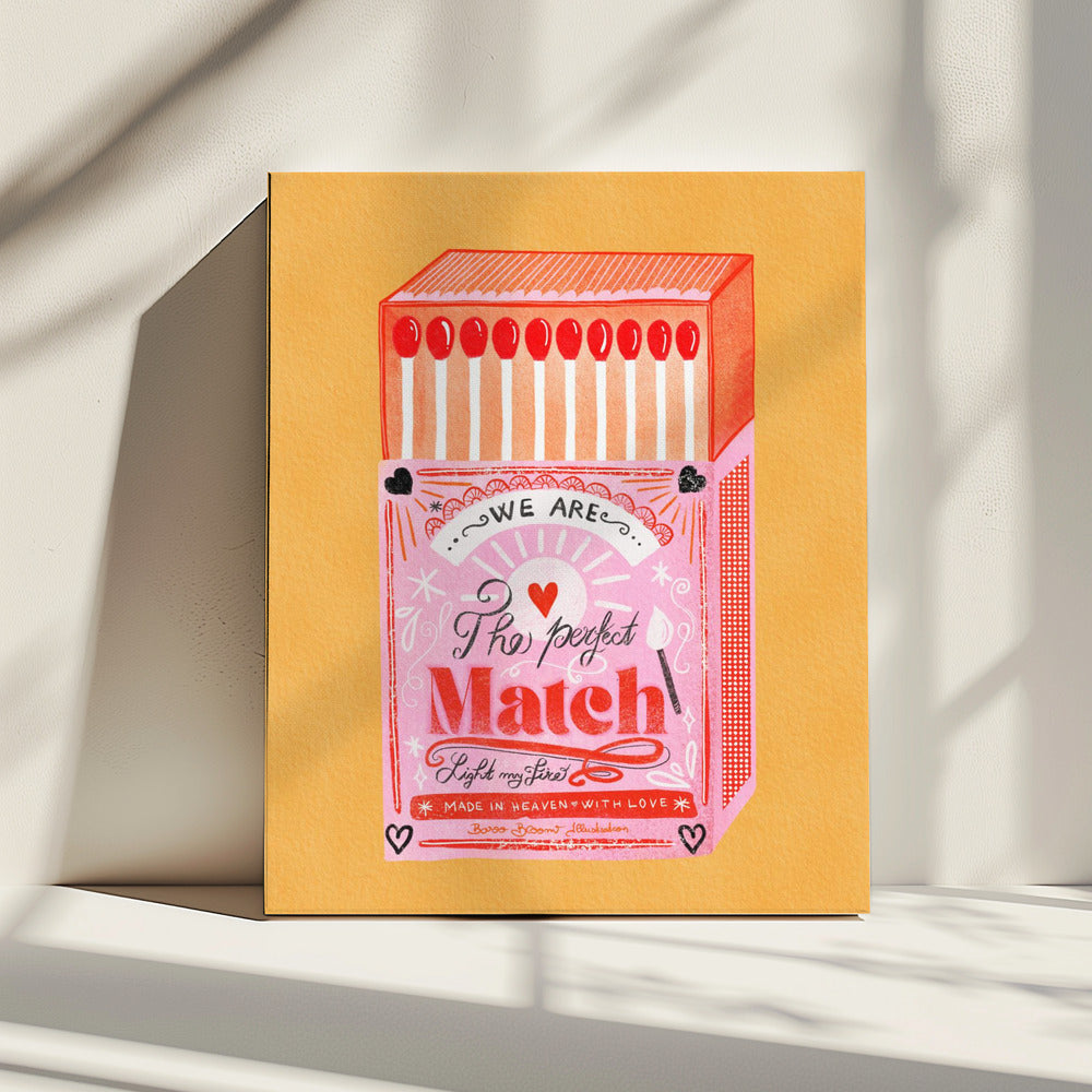 Luciferdoosje - De perfecte match | Canvas