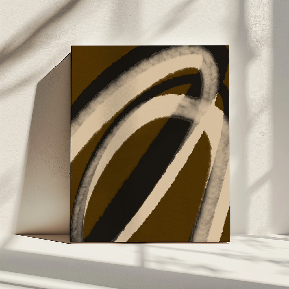 Wervelende schaduwen | Canvas