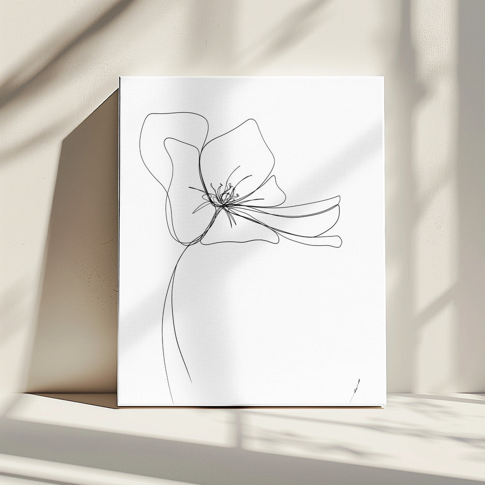 Grillige bloei | Canvas