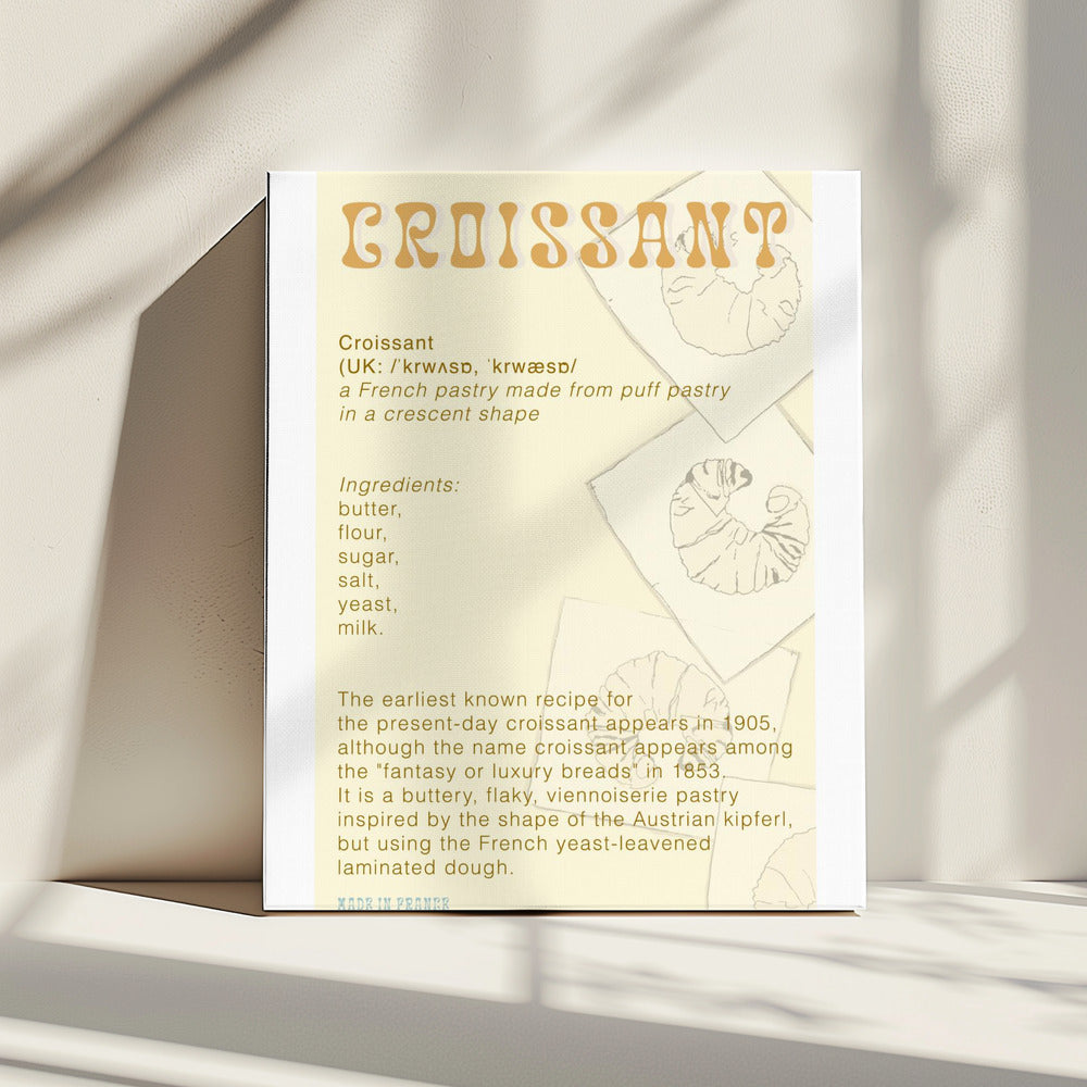 Croissantkoffie | Canvas