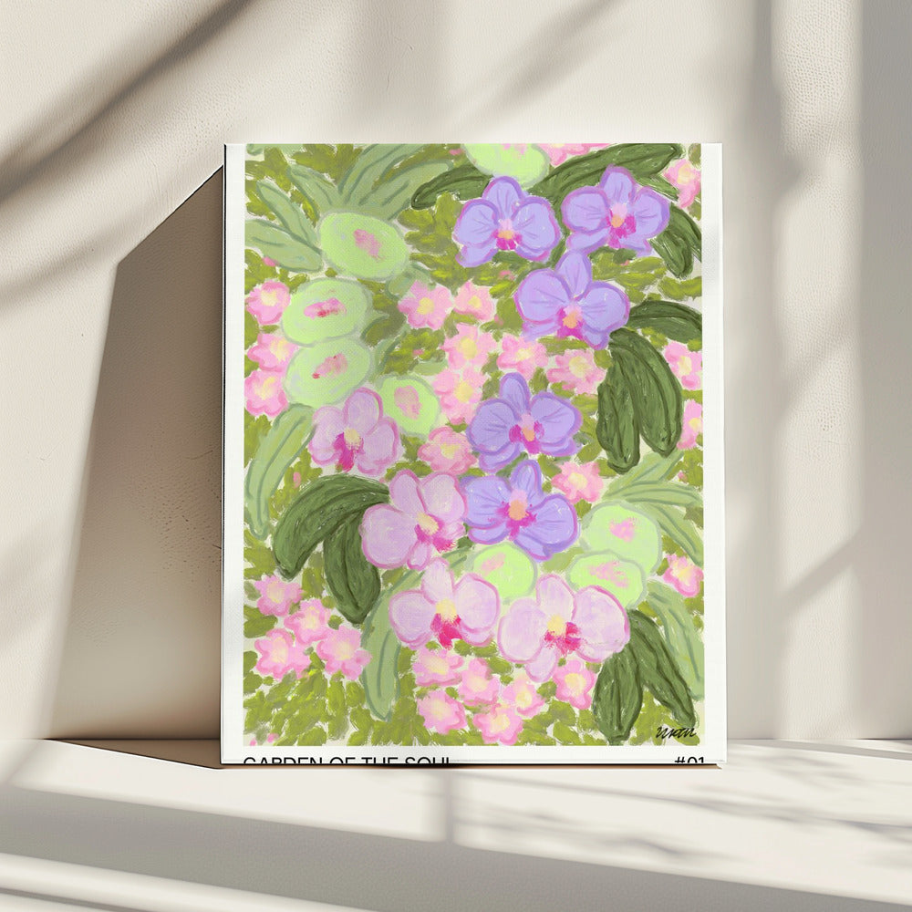 Tuin van de ziel 01 | Canvas
