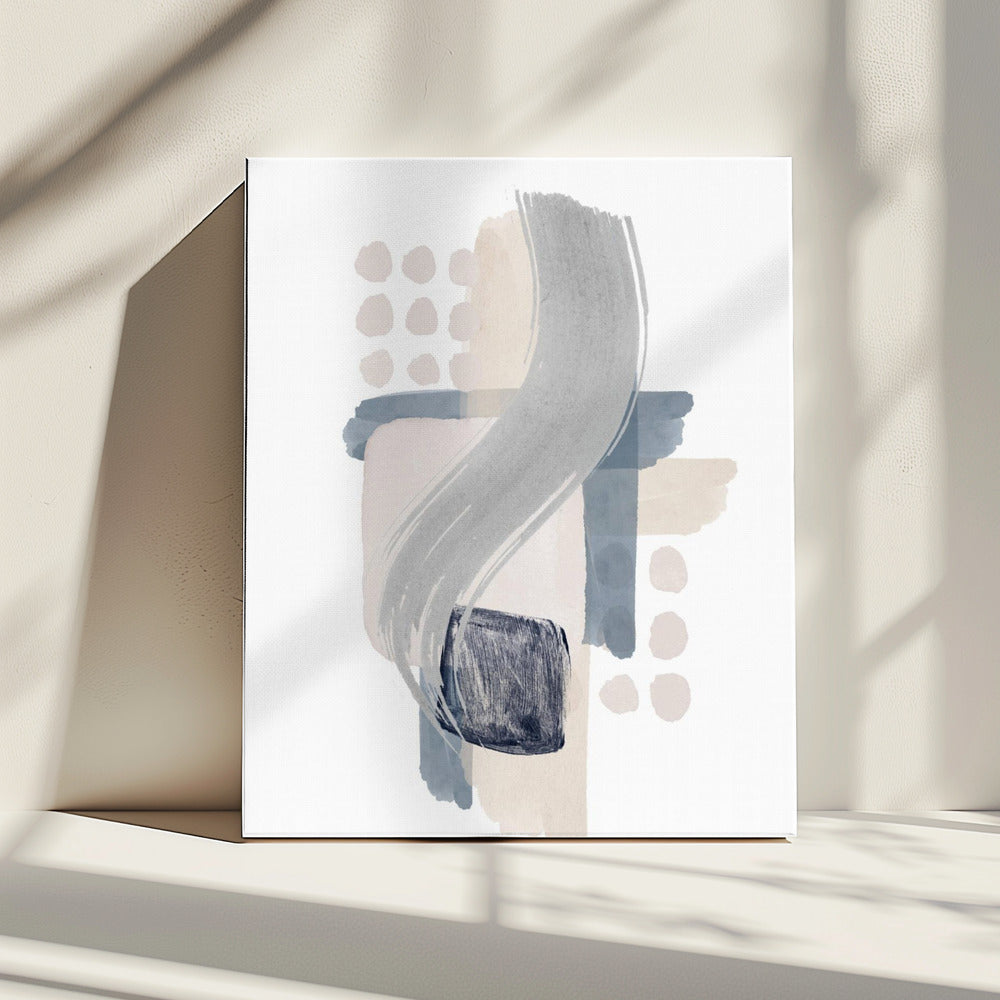 Blauwe Sereniteit 2 | Canvas