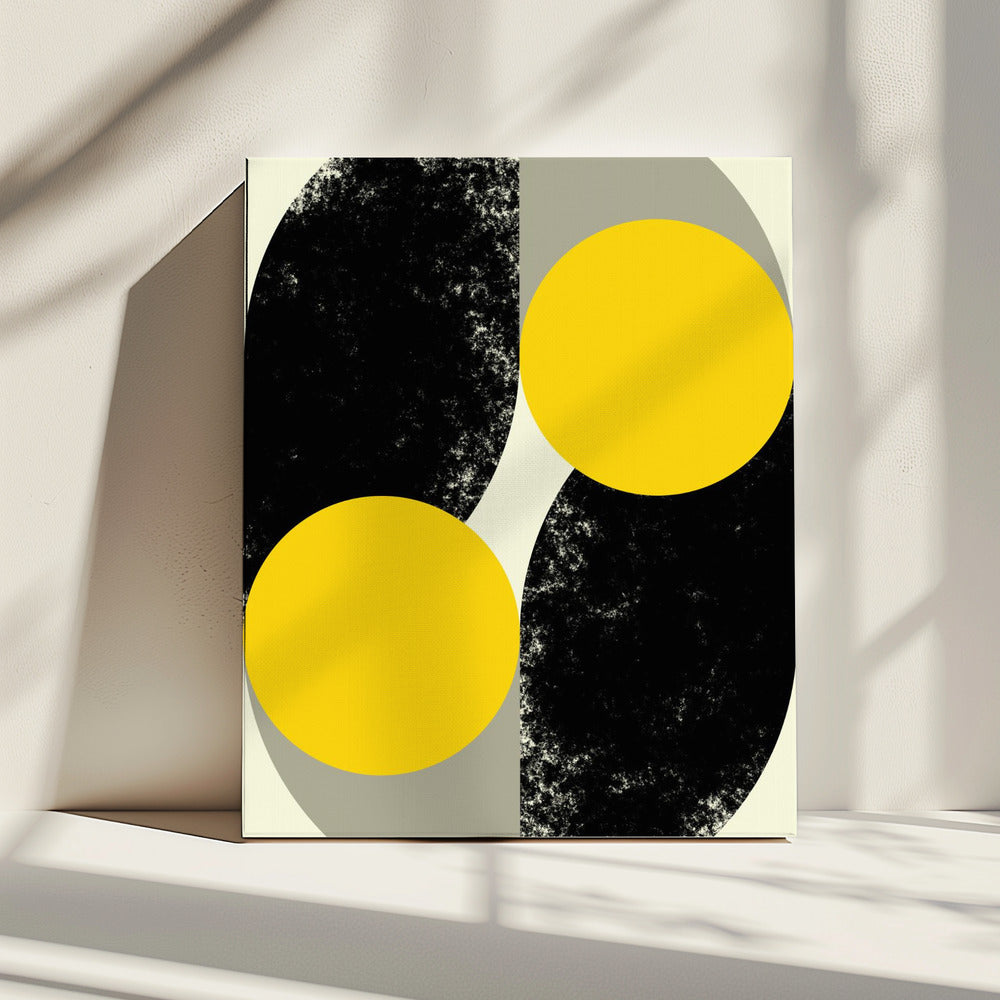 Dualiteit in beweging | Canvas