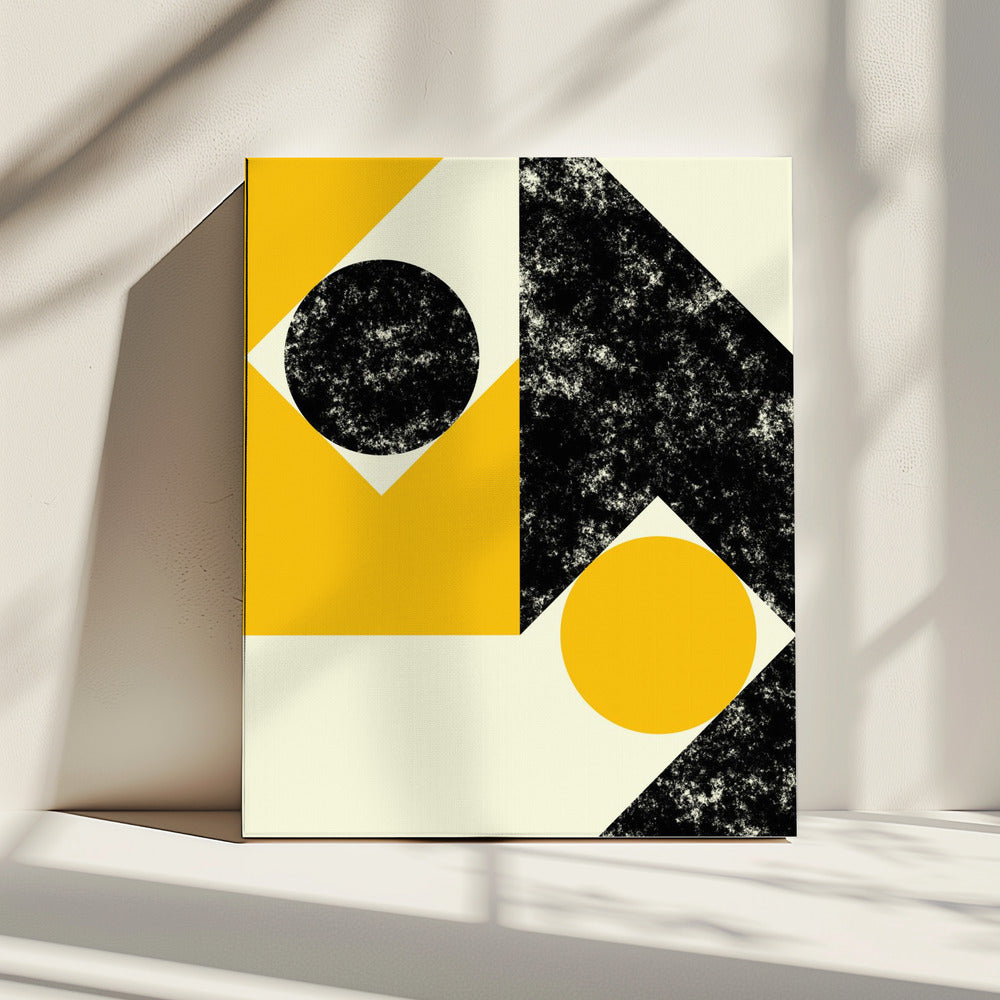 Gedurfde geometrische vormen | Canvas