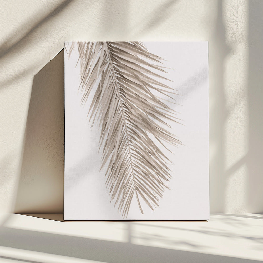 Bruin blad 2 | Canvas