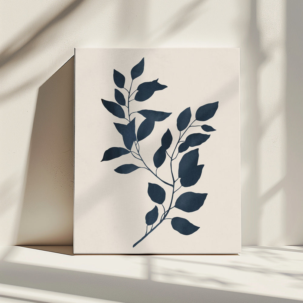 Botanisch silhouet 2 | Canvas