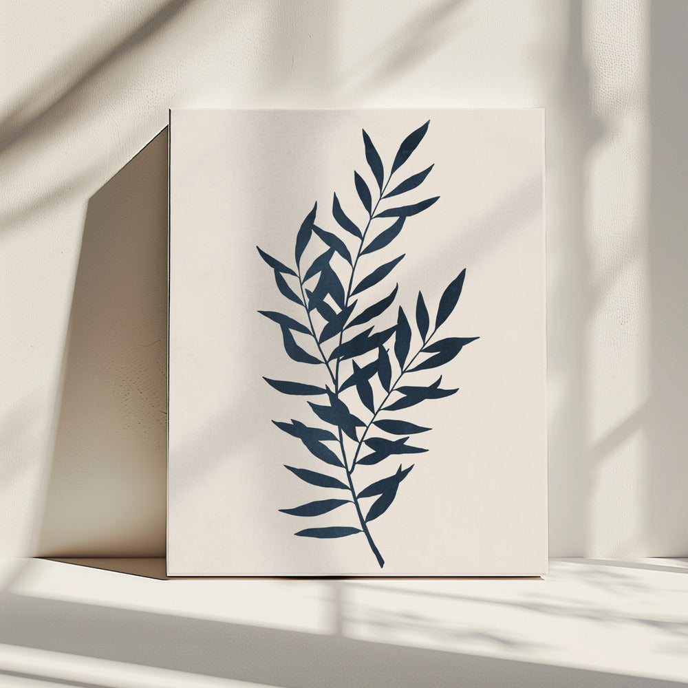 Botanisch silhouet 1 | Canvas