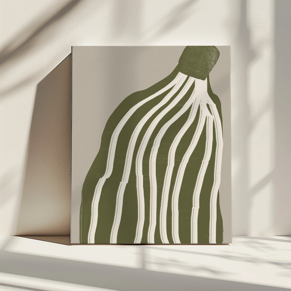 Moderne bloem | Canvas