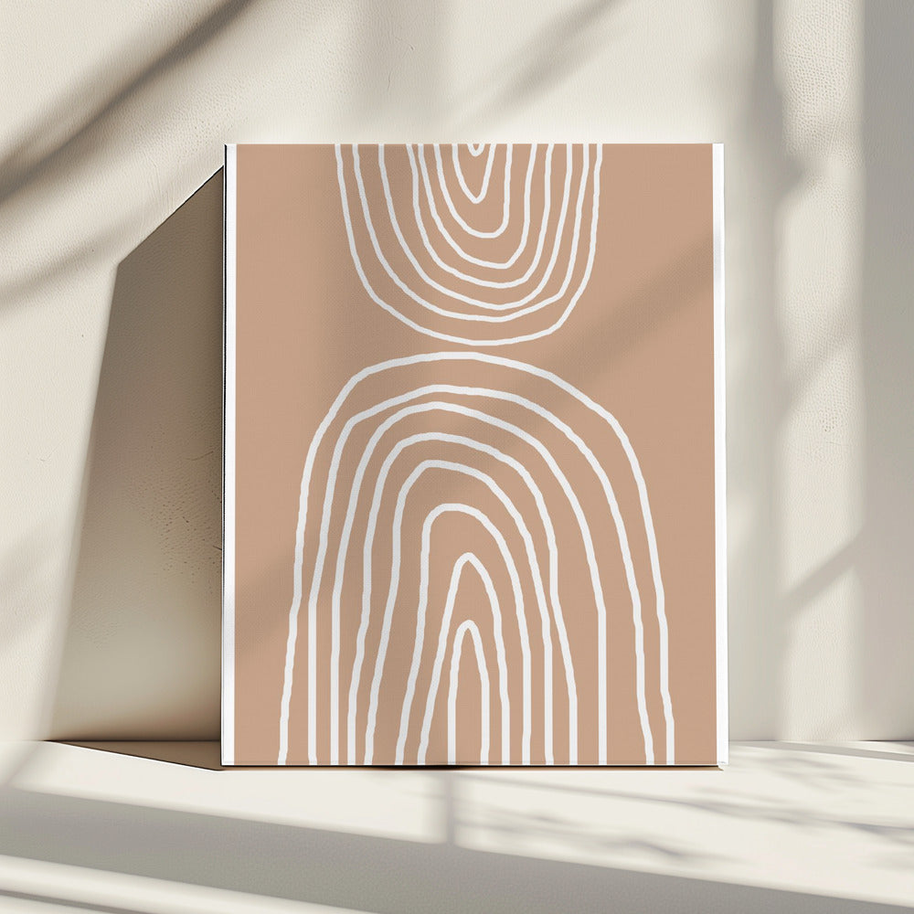 Earthy Layers Harmony | Canvas
