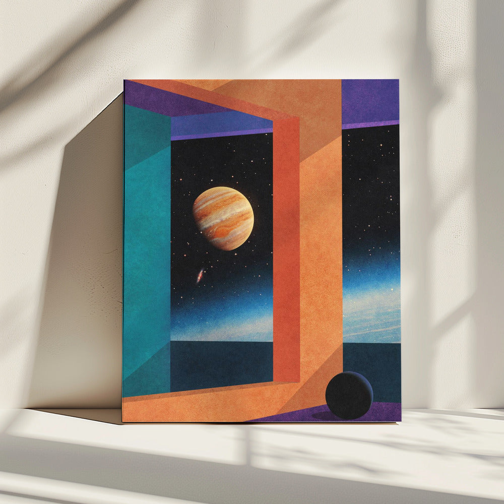 Een kamer met uitzicht | Canvas