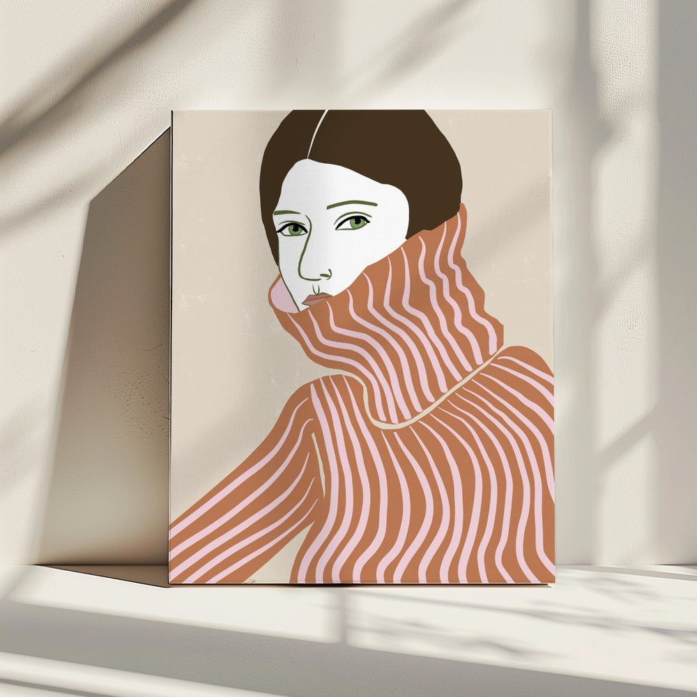 Warm blijven | Canvas