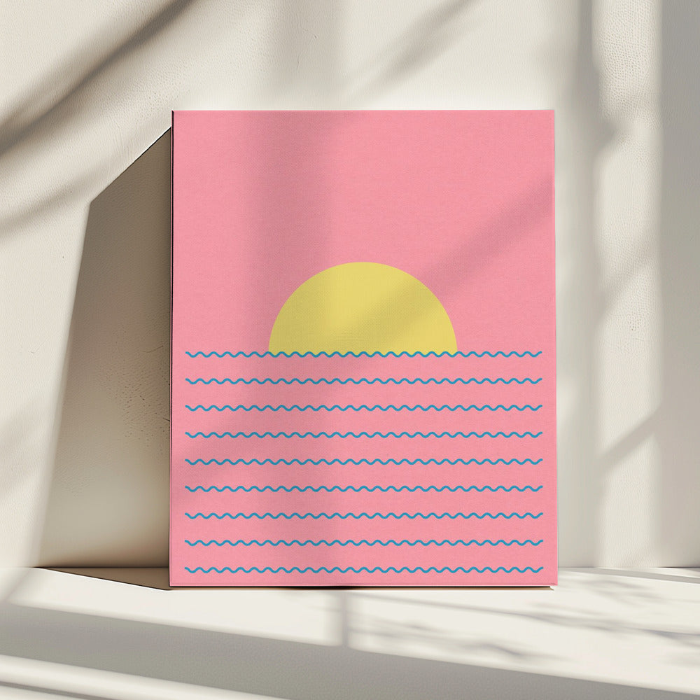 Elke dag komt de zon op | Canvas