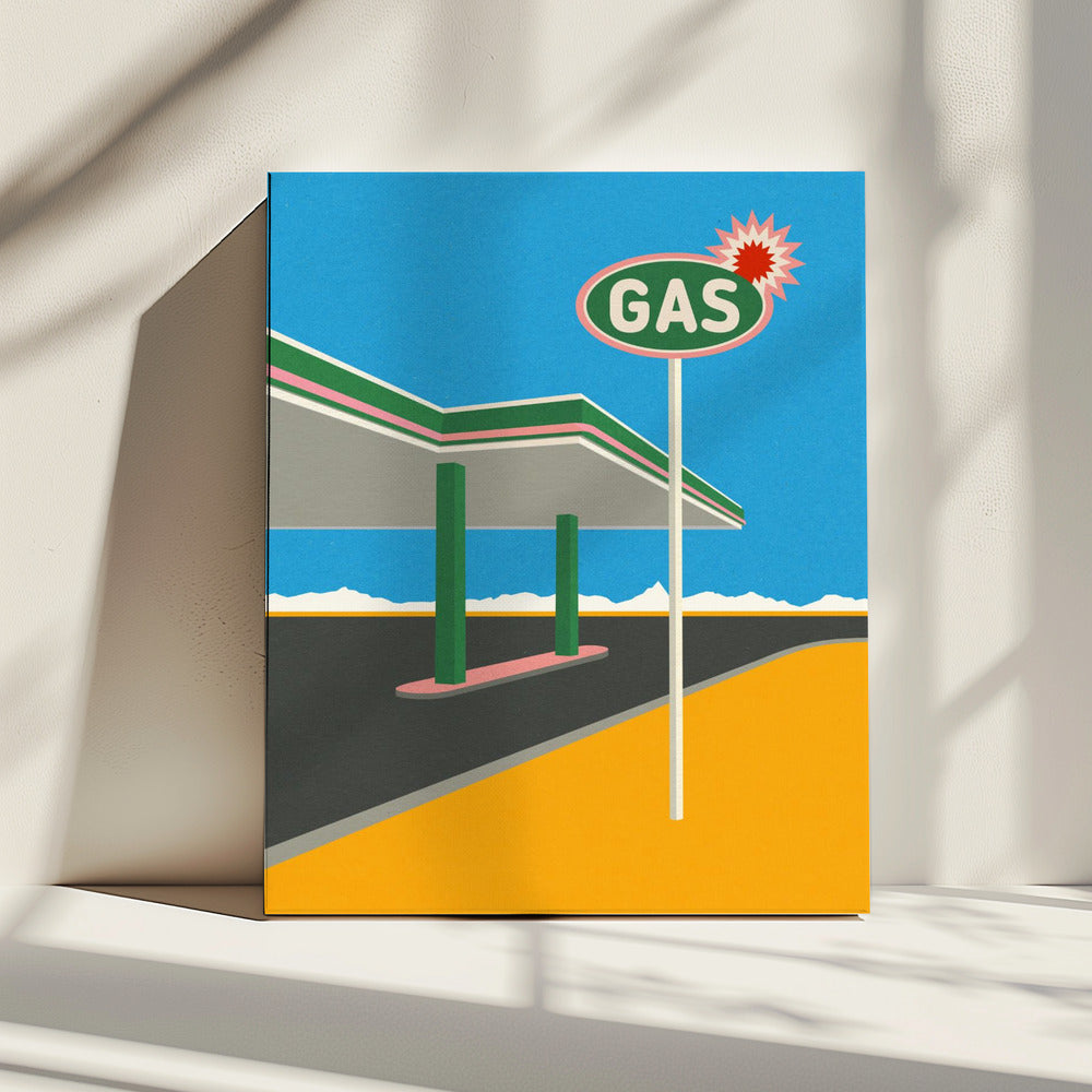 Spark Tankstation | Canvas