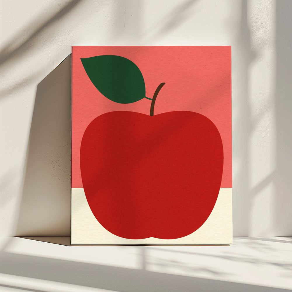 Rode appel | Canvas