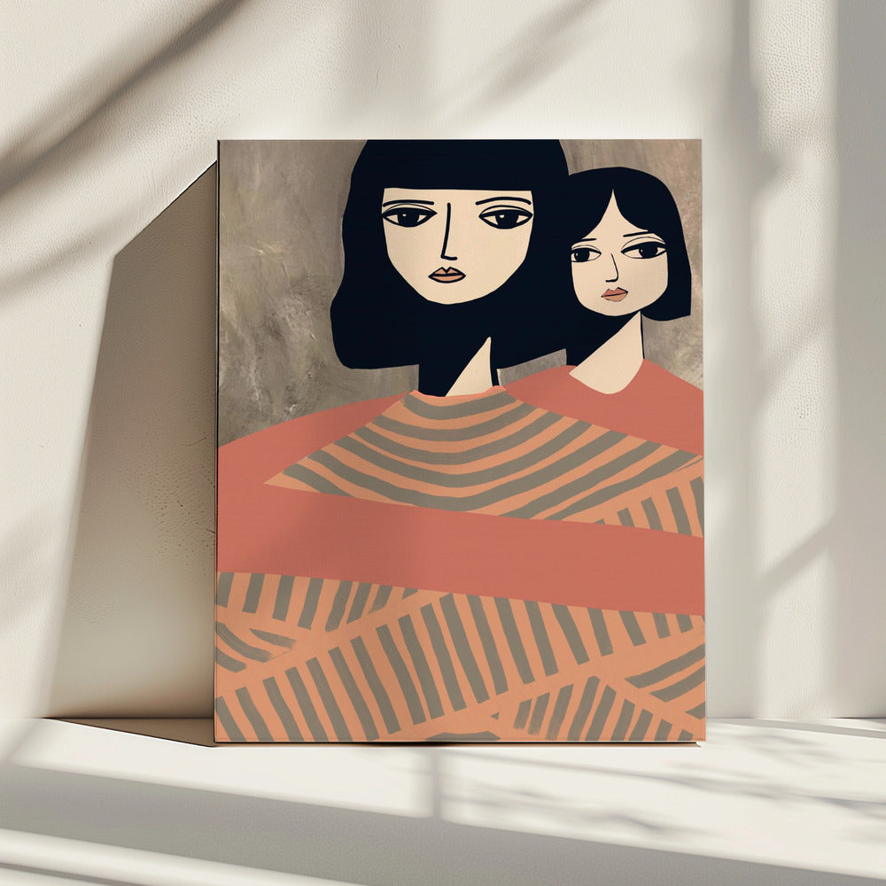 Liefde vriendschap | Canvas