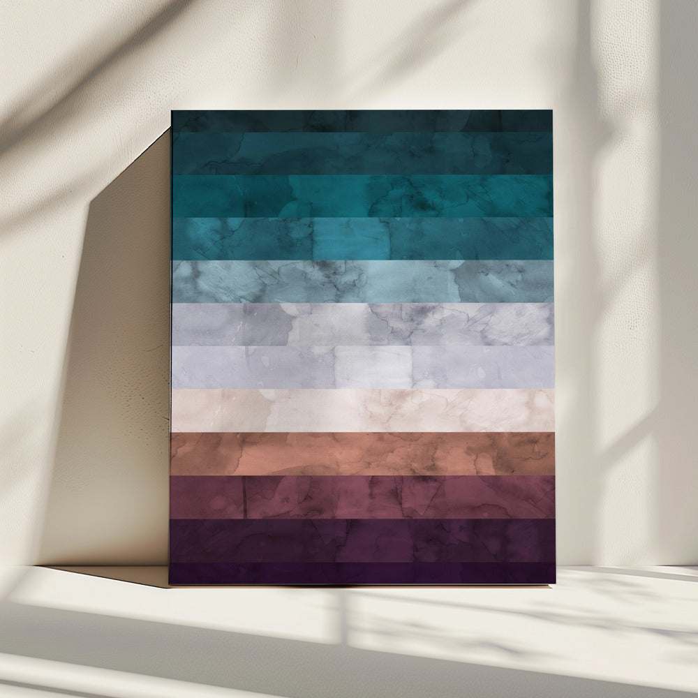 Expressionistisch landschap 1 | Canvas