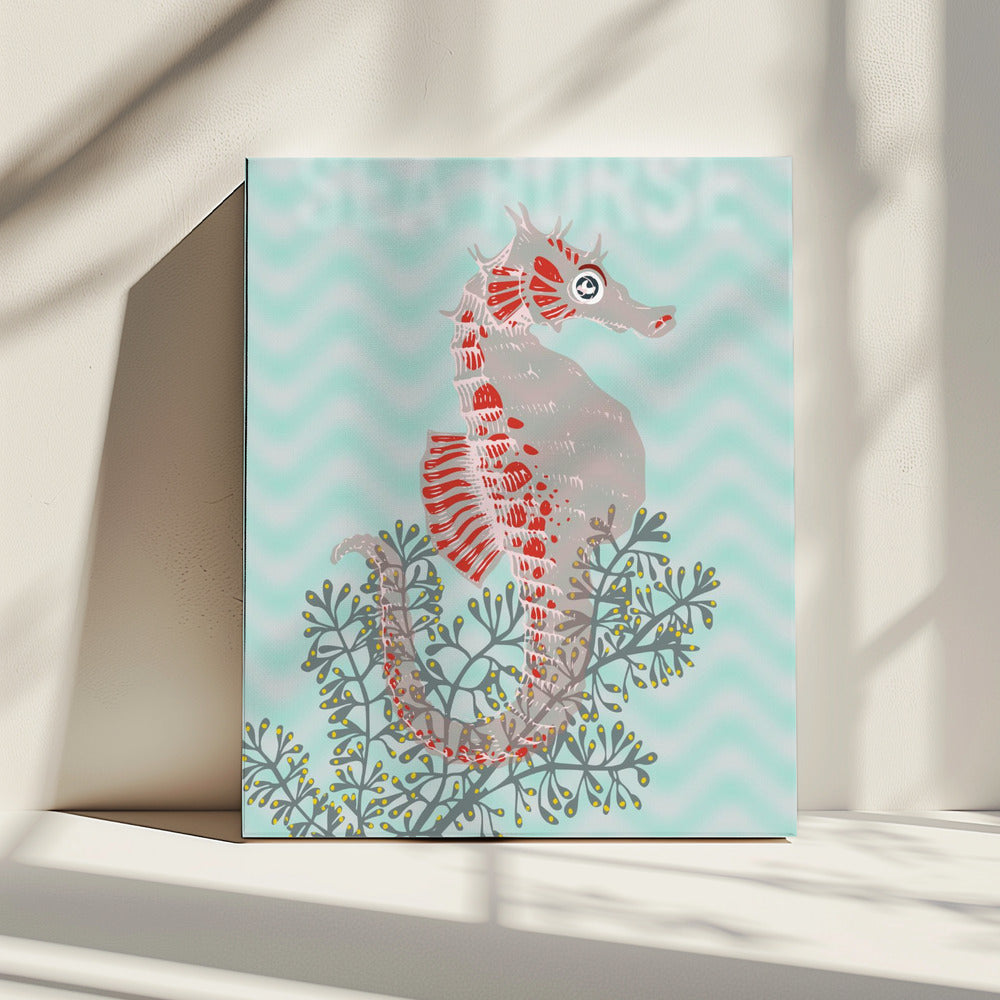 Zeepaardje Neptunus' vreugde | Canvas