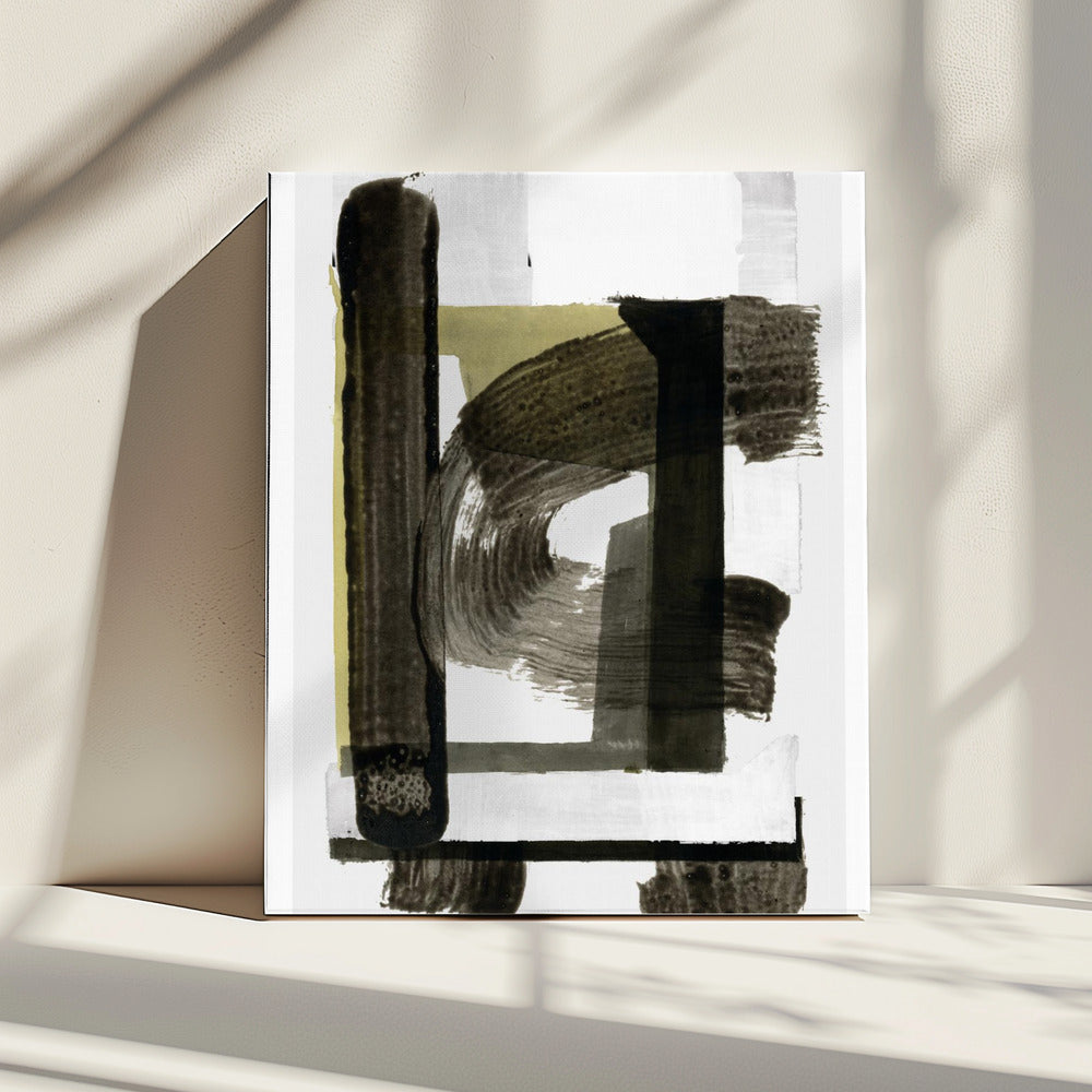 Zen Penseelwerk 4 | Canvas