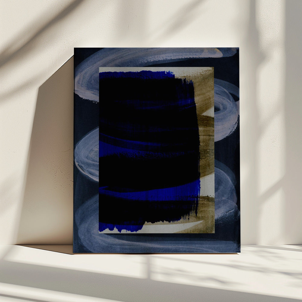 Abstracte penseelstreken 165 | Canvas