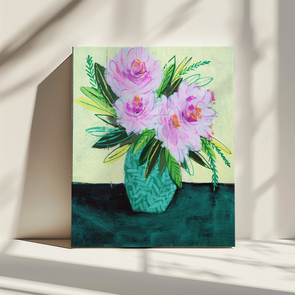 Rozenarrangement II | Canvas