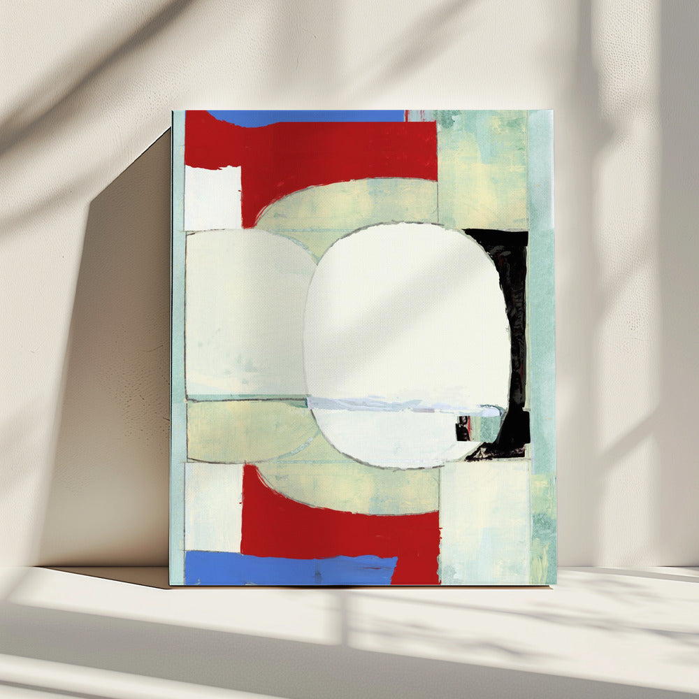 Bold Graphic Forms No1 | Canvas