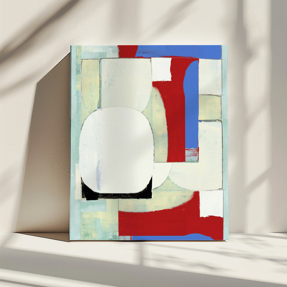 Gedurfde grafische vormen nr. 3 | Canvas