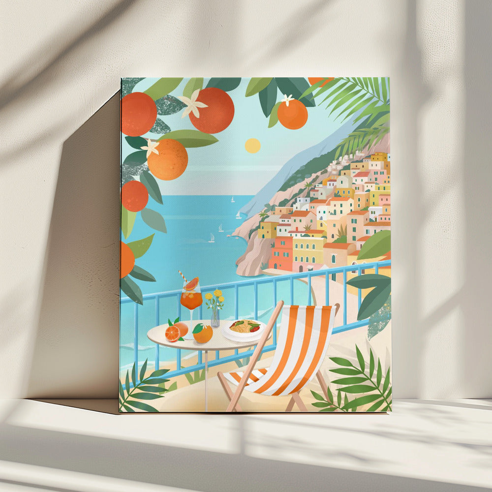 Italiaanse zomer | Canvas