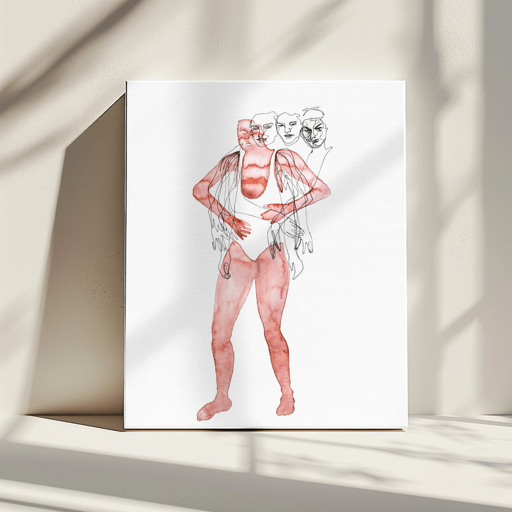Laten we verdwalen | Canvas
