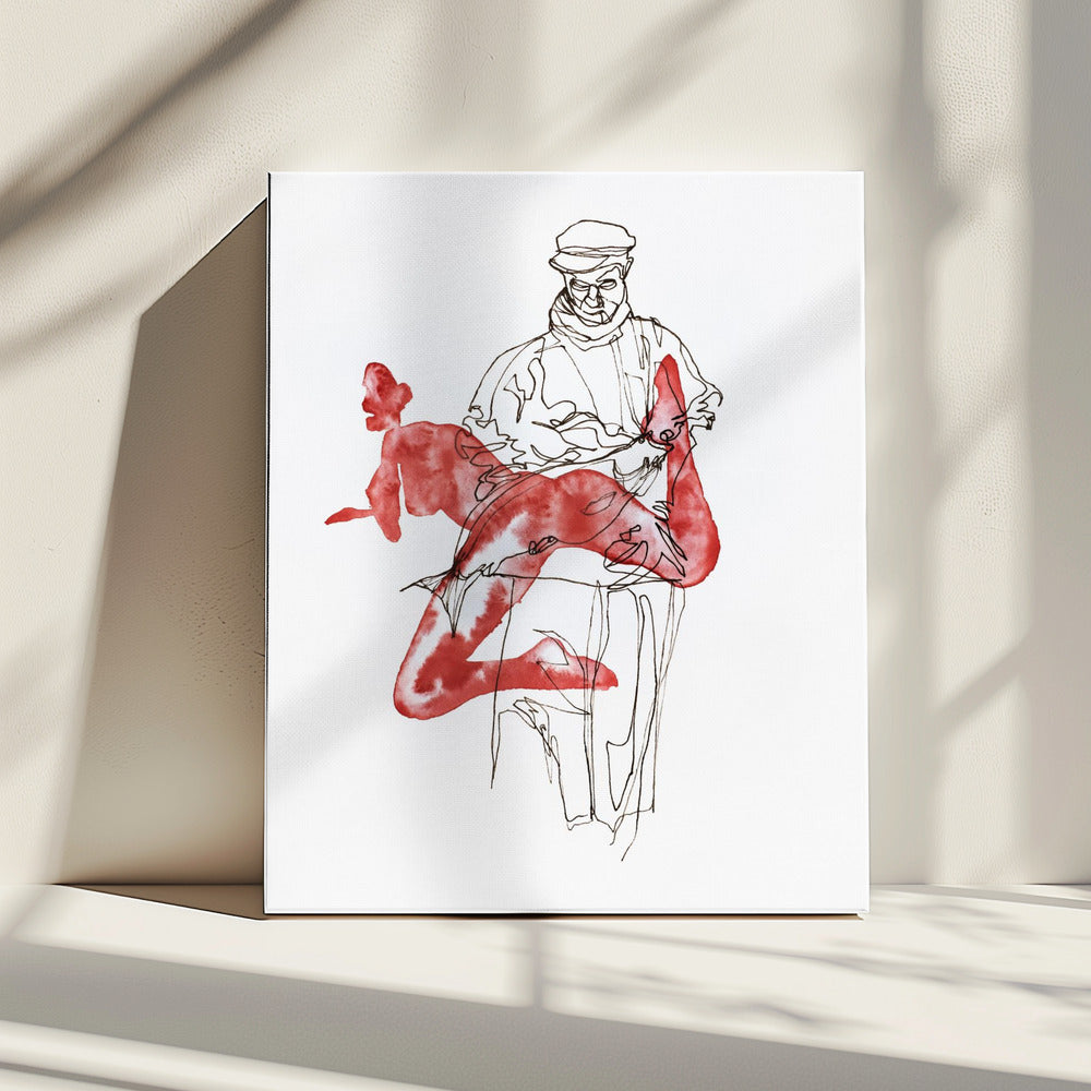 Fishers Vrouw | Canvas