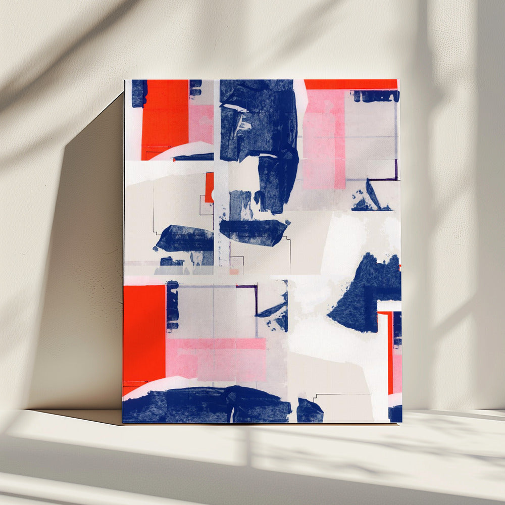 Verslaafd aan de blues 2 | Canvas