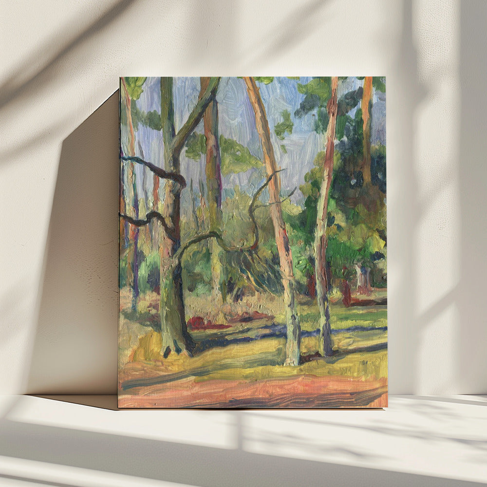 Pleinair landschap | Canvas
