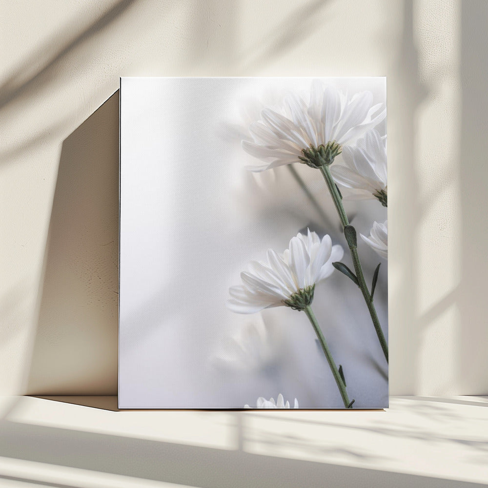 Vage bloemen 8 | Canvas