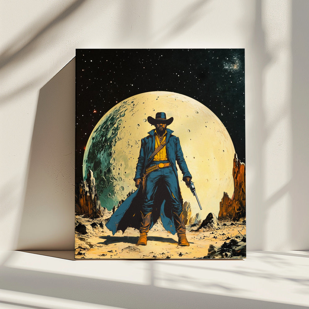 Kosmische Sheriff | Canvas