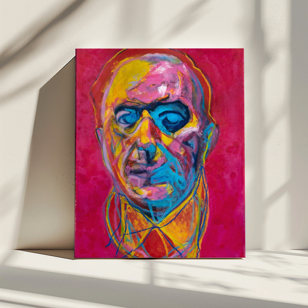 Zelfportretstudie nr. 9 | Canvas