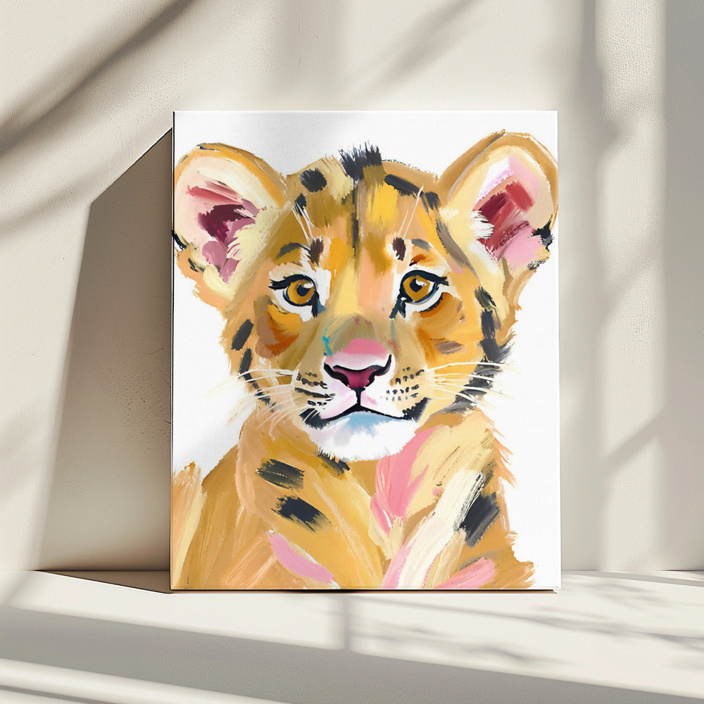 Tijgerbaby | Canvas
