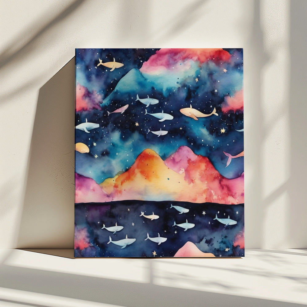 Sterrenzeegezicht | Canvas
