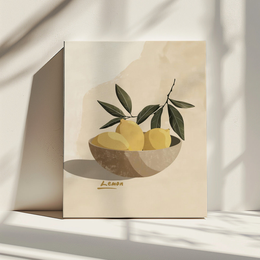 Citroenharmonie | Canvas