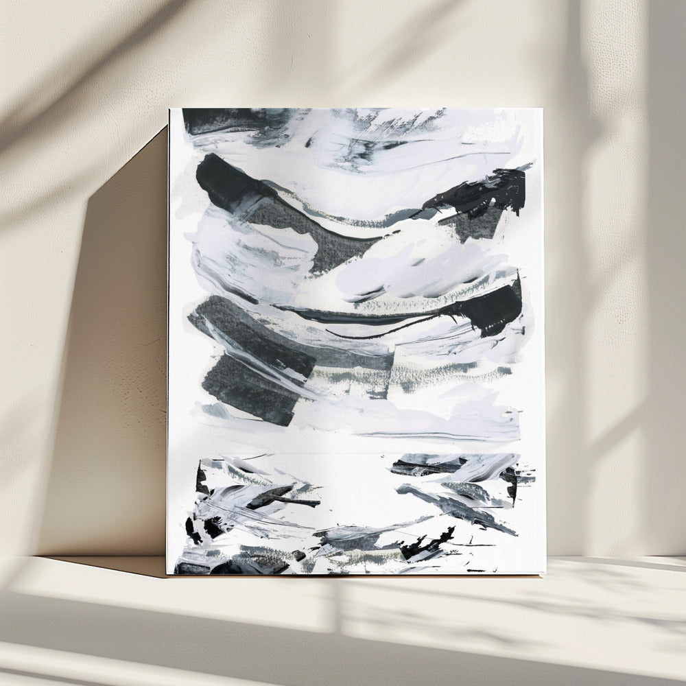 Zwart-wit scène 2jpg | Canvas