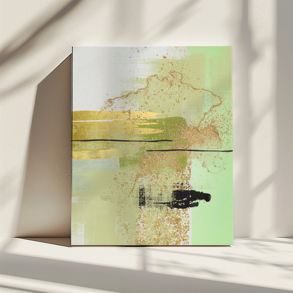 Vloeibare Groenen 2 | Canvas