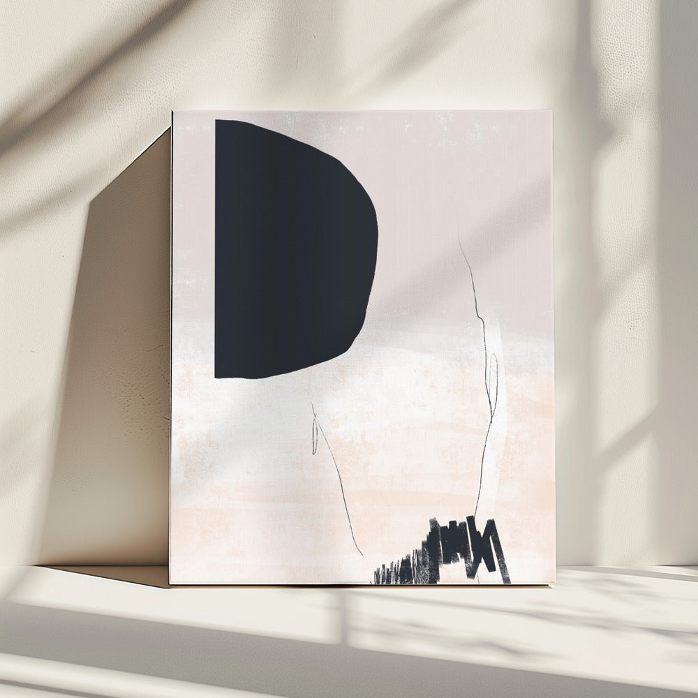 Fluisterende vormen | Canvas