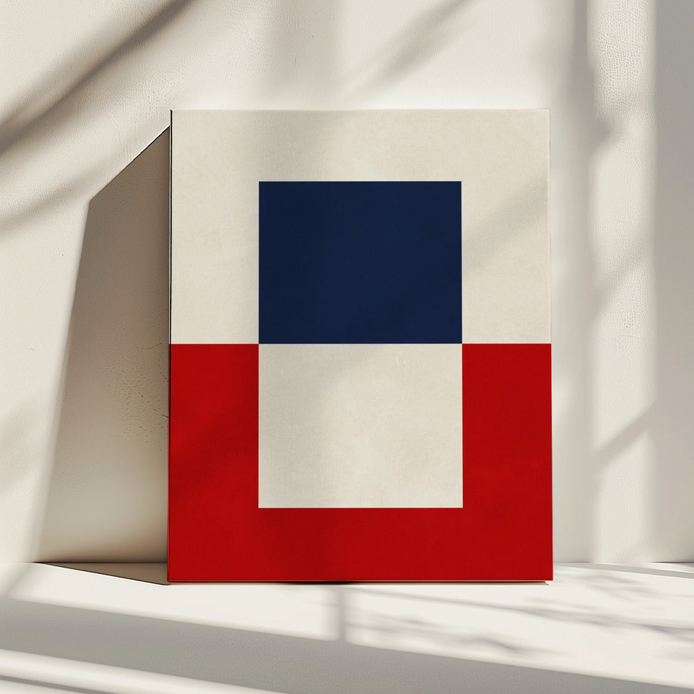 Overlappende geometrie 6 | Canvas